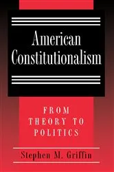 Book cover of American Constitutionalism by Unknown