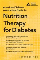 Book cover of American Diabetes Association Guide to Nutrition Therapy for Diabetes by Marion J. Franz