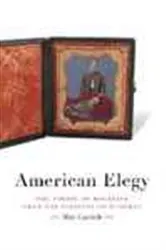 Book cover of American Elegy by Max Cavitch