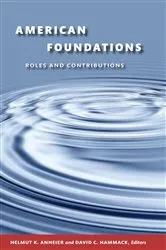 Book cover of American Foundations by Helmut K. Anheier