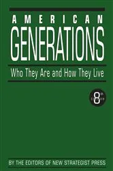 Book cover of American Generations (8th ed.) by The New Strategist Editors