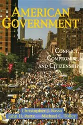 Book cover of American Government by Christopher J Bosso