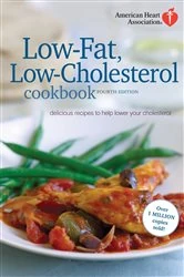 Book cover of American Heart Association Low-Fat, Low-Cholesterol Cookbook, 4th edition by American Heart Association