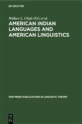 Book cover of American Indian languages and American linguistics by Unknown