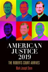 Book cover of American Justice 2019 by Mark Joseph Stern