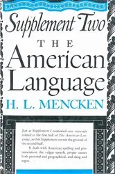 Book cover of American Language Supplement 2 by H.L. Mencken
