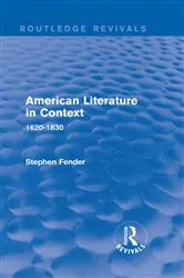 Book cover of American Literature in Context by Various Authors