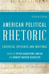 Book cover of American Political Rhetoric by Peter Augustine Lawler