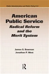 Book cover of American Public Service by James S. Bowman