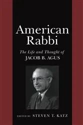 Book cover of American Rabbi by Steven T. Katz