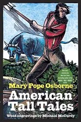 Book cover of American Tall Tales by Mary Pope Osborne