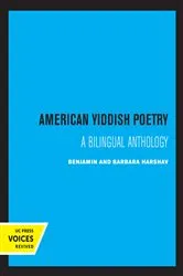 Book cover of American Yiddish Poetry by Barbara Harshav