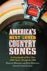 Book cover of America's Best Loved Country Songs by Dorothy Horstman