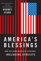 Book cover of America's Blessings by Rodney Stark