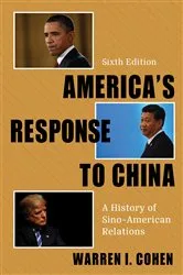 Book cover of America's Response to China by Warren I. Cohen
