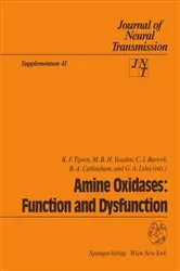 Book cover of Amine Oxidases: Function and Dysfunction by K.F. Tipton