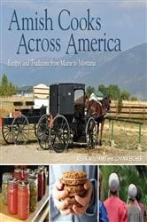 Book cover of Amish Cooks Across America by N/A