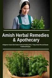 Book cover of Amish Herbal Remedies & Apothecary by Unknown