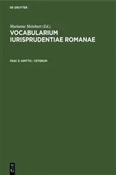 Book cover of amitto - ceterum by Marianne Meinhart