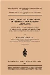 Book cover of Amnestische Psychosyndrome im Mittleren und Höheren Lebensalter by H.-J. Haase
