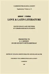 Book cover of amor : roma by Susanna Morton Braund