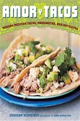 Book cover of Amor y Tacos by Deborah Schneider