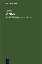 Book cover of Amos by Amos