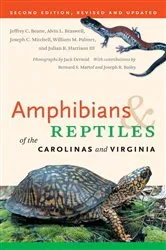 Book cover of Amphibians and Reptiles of the Carolinas and Virginia, 2nd Ed (2nd ed.) by Jeffrey C. Beane
