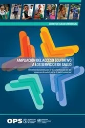 Book cover of Ampliación del acceso equitativo a los servicios de salud by Pan American Health Organization