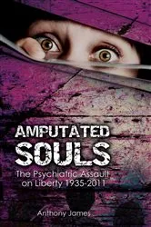 Book cover of Amputated Souls by Anthony James