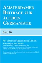 Book cover of Amsterdamer Beiträge zur älteren Germanistik. Band 70 - 2013 by Guus Kroonen