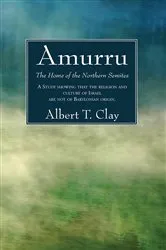 Book cover of Amurru by Albert T. Clay