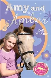 Book cover of Amy and Amber by Kelly McKain