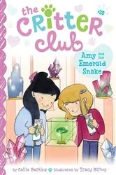 Book cover of Amy and the Emerald Snake by Callie Barkley