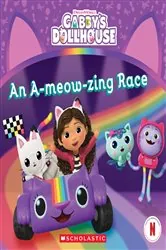 Book cover of An A-meow-zing Race (Gabby's Dollhouse) by Pamela Bobowicz