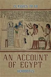 Book cover of An Account of Egypt by Herodotus