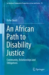 Book cover of An African Path to Disability Justice by Oche Onazi