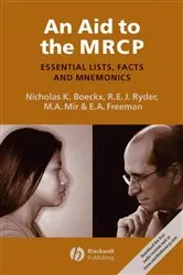 Book cover of An Aid to the MRCP by Nicholas Boeckx