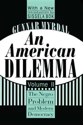 Book cover of An American Dilemma by Unknown