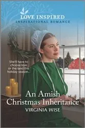 Book cover of An Amish Christmas Inheritance by Virginia Wise