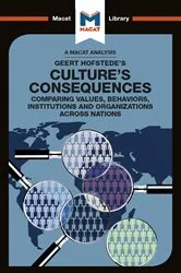Book cover of An Analysis of Geert Hofstede's Culture's Consequences by Katherine Erdman