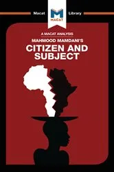Book cover of An Analysis of Mahmood Mamdani's Citizen and Subject by Meike de Goede