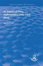 Book cover of An Analysis of Policy Implementation in the Third World by Unknown