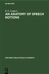 Book cover of An anatomy of speech notions by Unknown