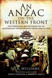 Book cover of An Anzac on the Western Front by H.R. Williams