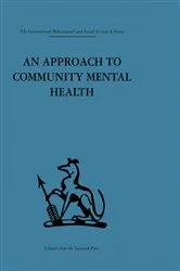 Book cover of An Approach to Community Mental Health by Gerald Caplan