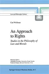 Book cover of An Approach to Rights by C.P. Wellman