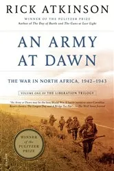 Book cover of An Army at Dawn by Rick Atkinson
