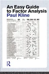 Book cover of An Easy Guide to Factor Analysis by Paul Kline