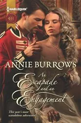 Book cover of An Escapade and an Engagement by Annie Burrows